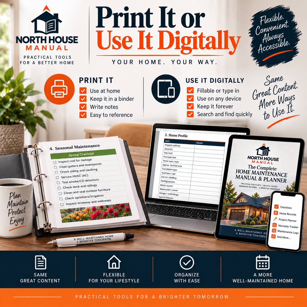 The Complete Home Maintenance Manual & Planner – 30-Page Digital PDF - Image 4